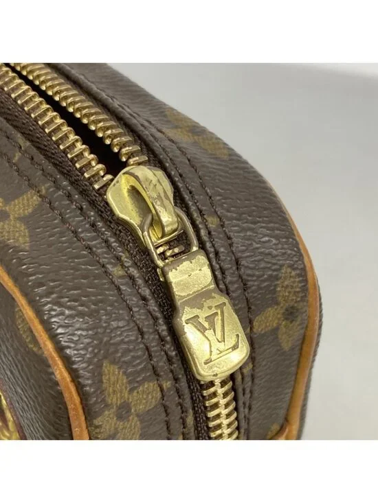 Louis Vuitton Clutch Monogram Marly Dragonne GM Brown - Picture 7 of 10